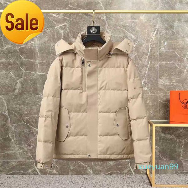 

designer luxury down jacket fur ruff womens classic fashion and multi function hoodies mens jackets winter warm clothing hoody 5a6sx9, Black