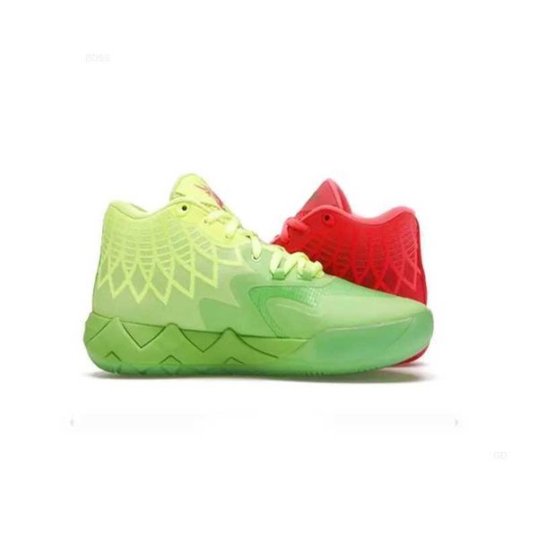 

basketball shoes sport shoe sneakers black red grey lamelo ball mb1 rick and morty men with box for sale 2022 queen city size 7-12