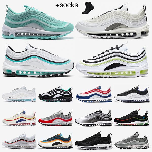 

slippers 97 og running shoes mens womens mschf x inri jesus sean wotherspoon 97s triple black undefeated undftd silver bullet white gum wove