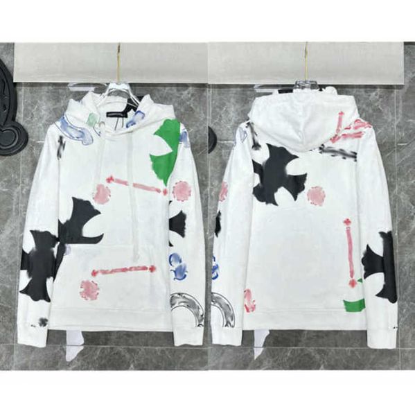 

men's fashion luxury sweatshirts designer classic hoodies zipper hooded sweater casual men women cross pullover sanskrit hoodie coat s, Black