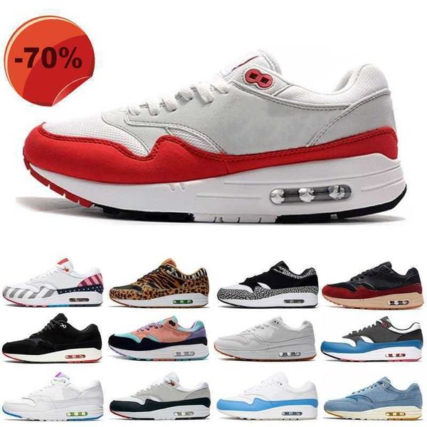 

running shoes outdoor sports sneakers white atomic teal parra elephant cny mens womens classic 1 1s for men women size 5.5-11