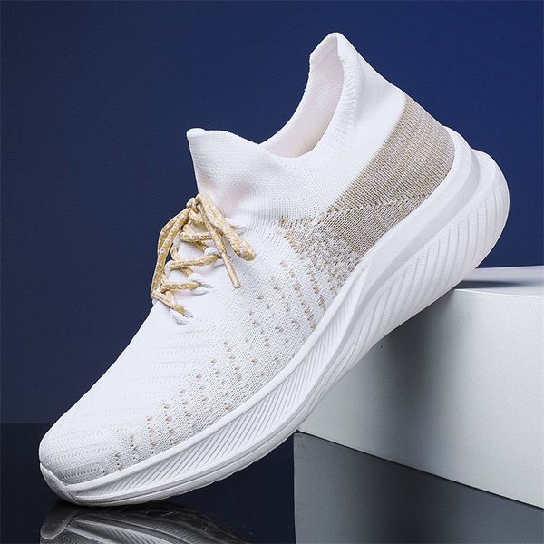 

fashion shoe designer classic trend latest style lightweight breathable comfortable insole non slip shock absorption sneakers men's, Red;white