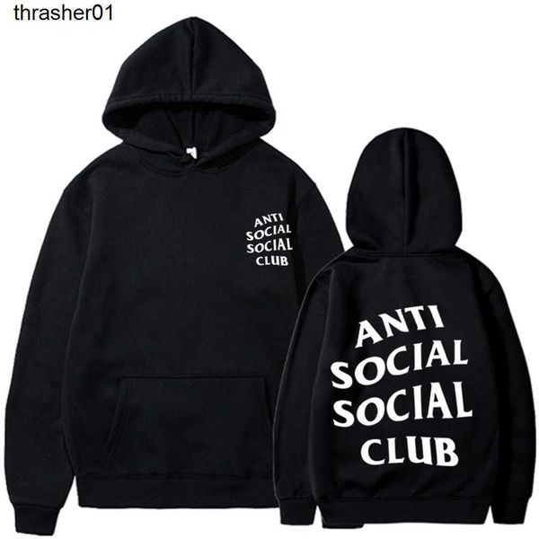 

men's hoodies designer sweatshirts fashion brand social sweater men's assc fashion streetwear hoodie, Black