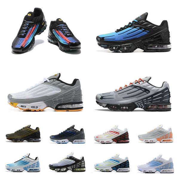 

2022 airmaxs plus tn 3 running shoes tuned men women olive orange laser blue aqua volt triple white grey light bone yellow be true mens