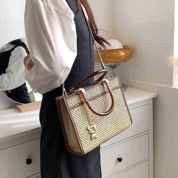 

evening bag summer large capacity tote shoulder bag for women pu leather handle handbag new fashion casual female crossbody bags 20220607