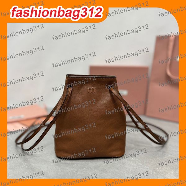

Designer Bags luxury bucket bag shoulder bag tote crossbody Premium Full-Grain Leather Bucket Bag Wallet handbags Fashion Bags Playful and Cute Backpack Style, #1