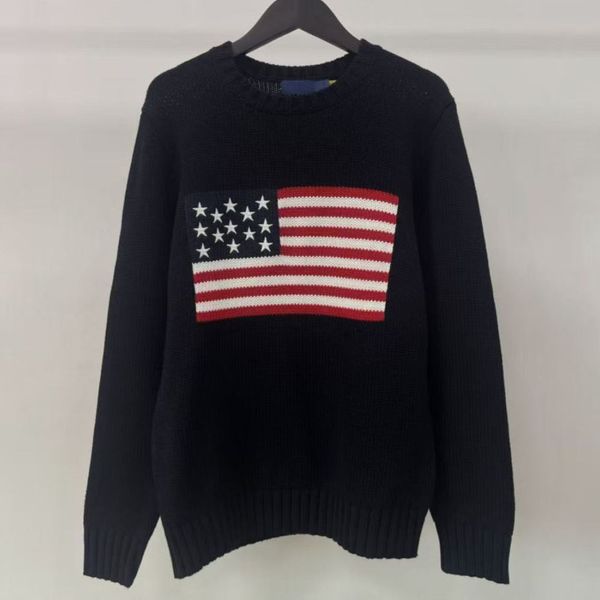 

womens designer sweater luxury knitwear clothes autumn winter ladies round neck embroidery letter knitted classic tops white black warm jumpers, Color 5