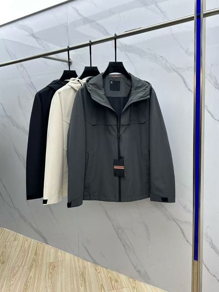 2025 Autumn New Collection by Designers Luxury Brand Mens Fashion Hooded Casual Jacket Coat