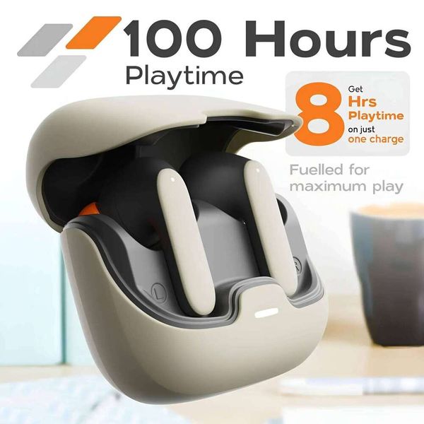 TWS Wireless 5.4 Ultra-Low Latency Dual Microphone ENC Noise Cancelling In Ear Bluetooth Earphones