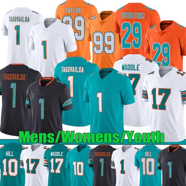 MiamicityDolphinsS jersey #1 Tua Tagovailoa #10 Tyreek Hill Jaylen Waddle Dan Marino Jason Taylor Odell Beckham Jr Jalen Ramsey Mostert DeVon Achane jersey