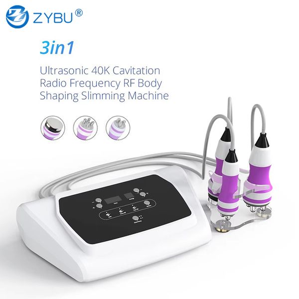 NEW RF 3 in 1 40K Cavitation Ultrasonic Beauty Machine Skin Care Body Tighten Anti-wrinkle Slimming Weight Removal Fat Loss Face Lifting Rejuvenation