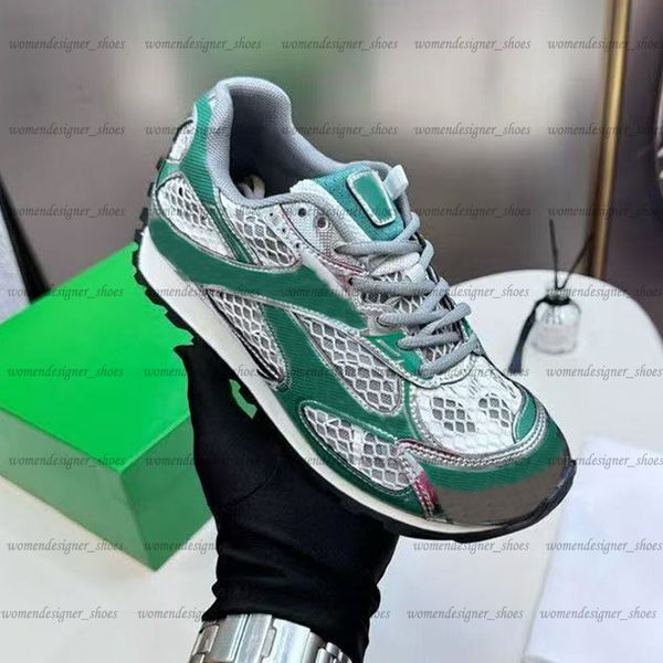 Designer Womens Trainers Casual Runner Shoes Men Woman Platform Sneakers Low Merlot Gold Technical Mesh Lightweight Outdoor Lace-up Running Shoe EU45