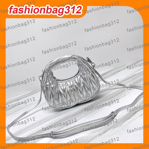 

tote bag Designer Luxury Half Moon Ladies Multifunctional Arm Pit Shoulder Bag Made of Real Leather High-quality Womens handbag mini crossbody bag Clutch Bags, Black