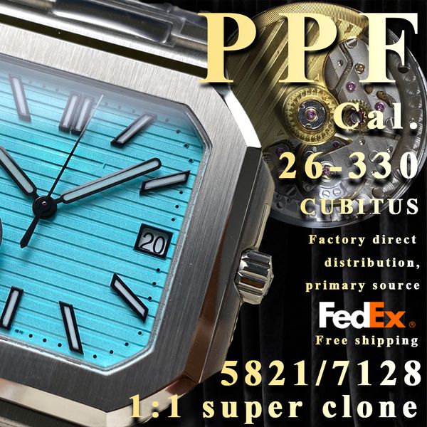 

PF Watch Men s Luxury Watch Designer Watch PF Factory Super Clone Quality Watch Cal. 330 Automatic Mechanical Watch 316L Stainless Steel Sapphire Watch Waterproof 50M, A11