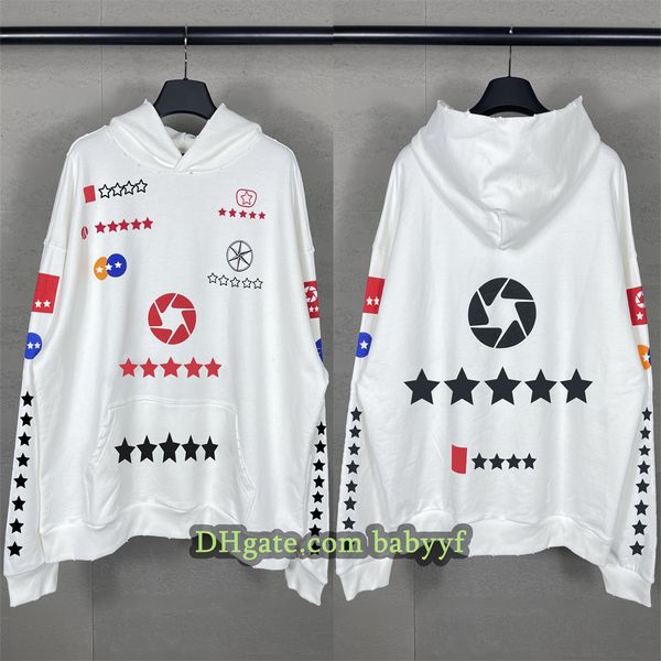 

Men Hoodie Designer Retro-Style Hoodie With Letter Print And Distressed Hole Design Premium Quality Plus Size Streetwear Pullover Women Hoodie Fashion Sweatshirt, 8006-black