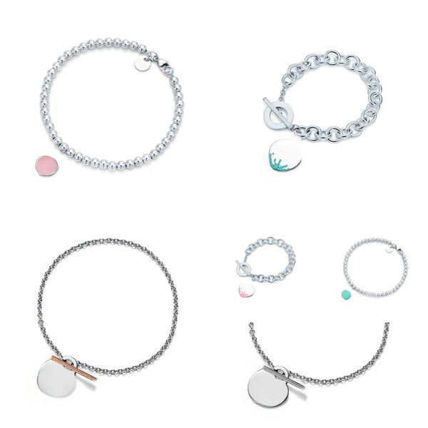 

Heart Bracelet Silver Jewelry Designer Bracelets Gothic Sterling Silver Double Heart Charm Key Arrow Bracelet Designer Charms Womens Bracelete