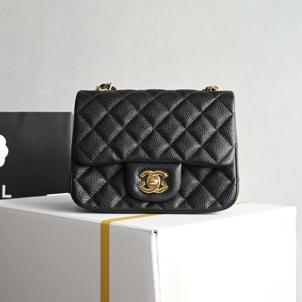 

Designer Bag Shoulder Bags caviar bag Fang Pangzi Caviar Golden Ball Classic Single-Shoulder Bag Classic design sheepskin pattern gold and silver buttons 066., #~17