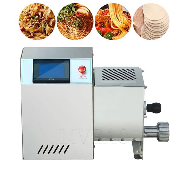 Chinese Noodle Wrapper Making Machine Stainless Steel Pasta Machine 370W