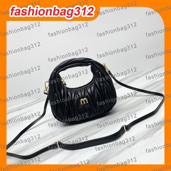 

Totes Designer Bag Luxury Bag Top Quality Womens Shoulder Bag tote bag handbag Armpit bag Half moon bag multifunctional mini bag crossbody bag Ladies Fashion bag, White