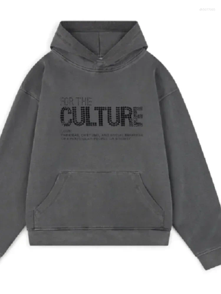 

Men's Hoodies Trend Retro Letter Pattern Hooded Women's Sweatshirt American Street Personality Autumn And Casual, Blue