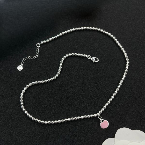 

Classic Heart-shaped Pendant Necklace Designer Necklace Women's Pendant Necklace Women's Stainless Steel Necklace Valentine's Day Party Gift