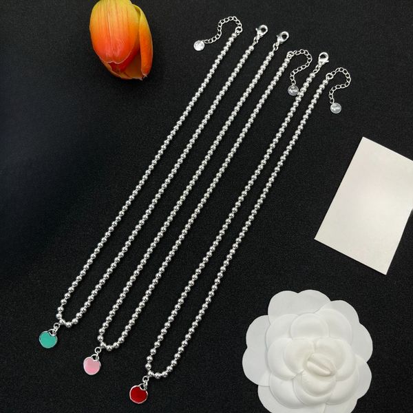 

Classic Heart-shaped Pendant Necklace Elegant Necklace Designer Necklace Lady's Silver Necklace High-quality Pendant Accessory Jewelry Designer Lady's Gift