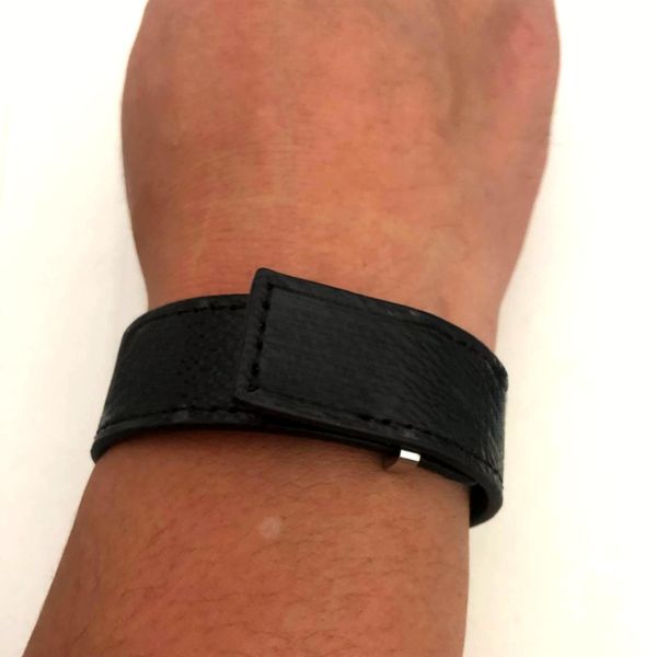 

Brand Desigher Silm Leather Bracelte Fashion Jewelry Women Bangle Leather Unisex Couple Bracelets with Box