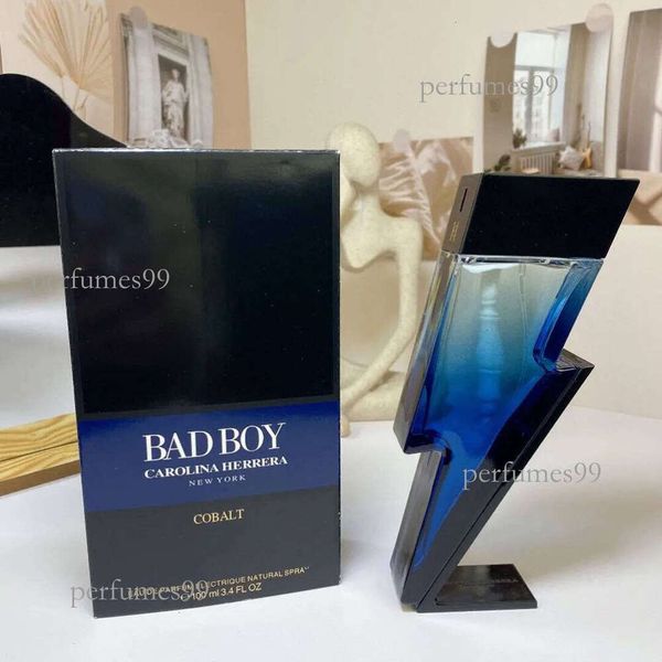 

perfume cologne designer fragrance Quality Mens BAD BOY Spray Cologne 100ml Long-lasting Natural Perfume Fragrance Male Charming Gift Fast Ship