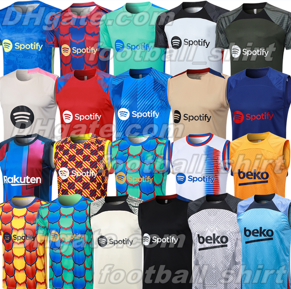 25 26 Barcelone Vest mens suit training Soccer Jerseys LAMINE YAMAL PEDRI Lewandowski GAVI 2025 2026 football shirt T Barcelonaes Short sleeved training suit