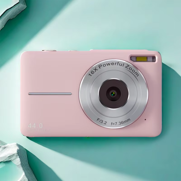 

Digital Camera for Kids 44MP FHD 1080P Point and Shoot Digital Camera with 32GB SD Card 16X Zoom Anti-Shake Compact Camera Gift for Boys Girls Teens Beginner Students