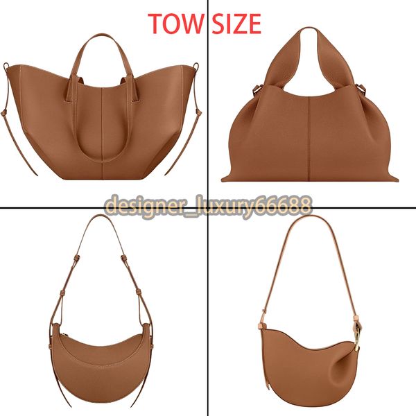 

Luxury Designer Bag Tote Bag Half Moon Bag Smooth Leather Shoulder Bag Black Underarm Bag Fashion Women Cross Body Bag Mini Purse Textured Leather Hobo Bag, Champagne
