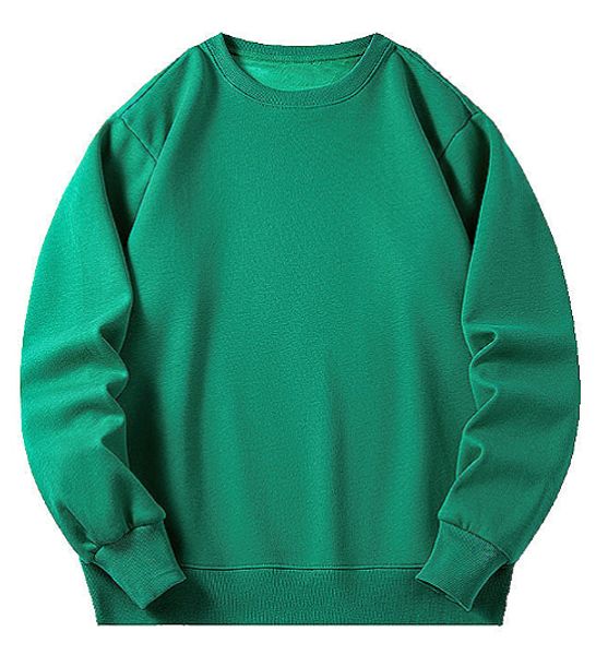 394 Men Long-sleeved Round Neck Long-sleeved Casual Sweatshirt