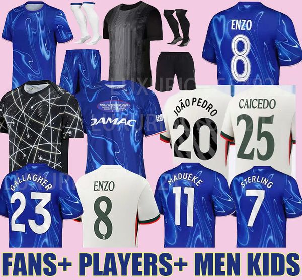 

25 26 ENZO NETO DELAP 25 26 PALMER Jackson soccer jersey Disasi Fernandez Mudryk JAMES football shirt men kids set 2025 third Pre Match Top Garnacho, Men third 2