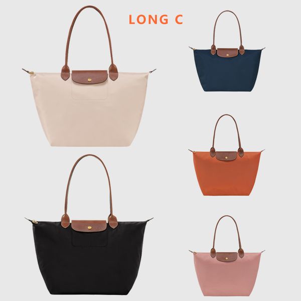 

tote bag designer bag luxury Bag Large-capacity commuting bag French luxury canvas leather bag for female high school students to wear on campus and commute, L-4