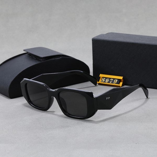 

Mens Sunglasses Designer Sunglasses for Women Shield Lens Full Frame Luxury Eyeglasses Summer Polarized Glasses Goggle Adumbral Fashion Sun glass for Men 6 Colors