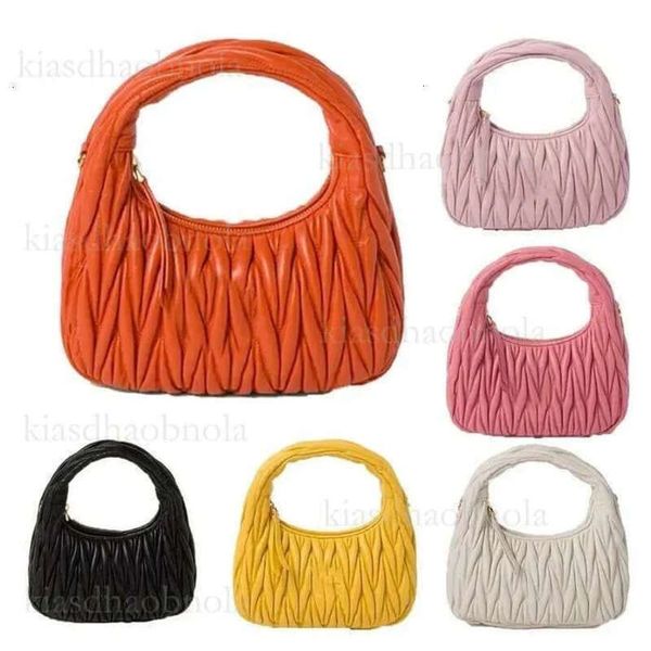 

Designer Shoulder Women's Dumpg Tramp Tote wander Crossbody Bag Underarm Fashion Casual Sheepskin Cloud Purse, Black