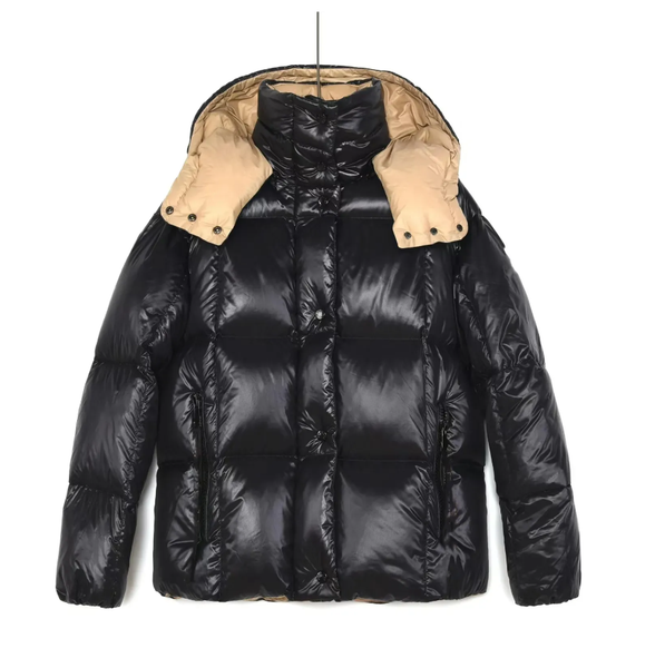 

monclecer jacket womens designer pufferjacke letter embroidery winter couple clothing warm thick pink down monclecer jacket girls clothing coat y2k2 asian size 0-5, Silver