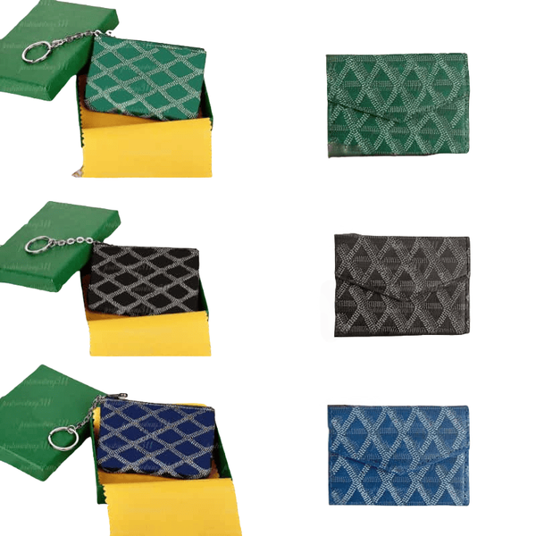 

Unisex designer wallet card holder card holders women luxury wallet keychain wallet key pouch porte carte pocket organizer coin purse Designer Keychain coin pouch, Color12