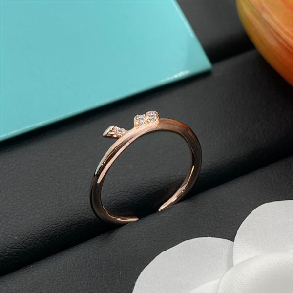 

Designer Knot Diamond Rings Branded Plain Rings Hot Selling All-match Knot Diamond Rings Various Styles Available Jewelry Gifts for Women