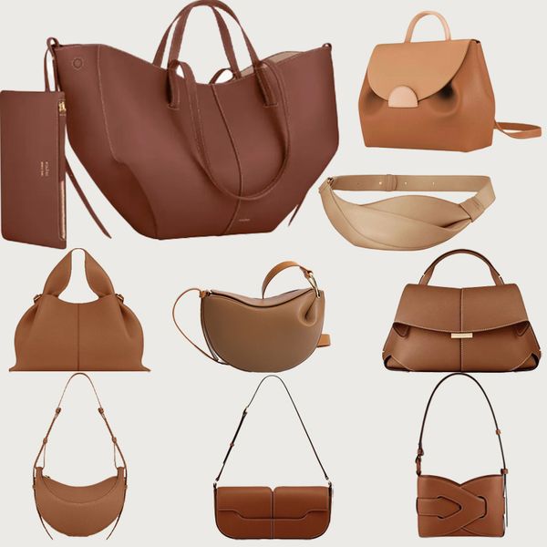 

Top quality Tote bag Underarm Bag Luxury Designer Bag Half Moon Bag Smooth Leather Shoulder Bag Fashion Women Tonca Bag Mini Purse Textured Leather Hobo Bag dhgate bag, #17