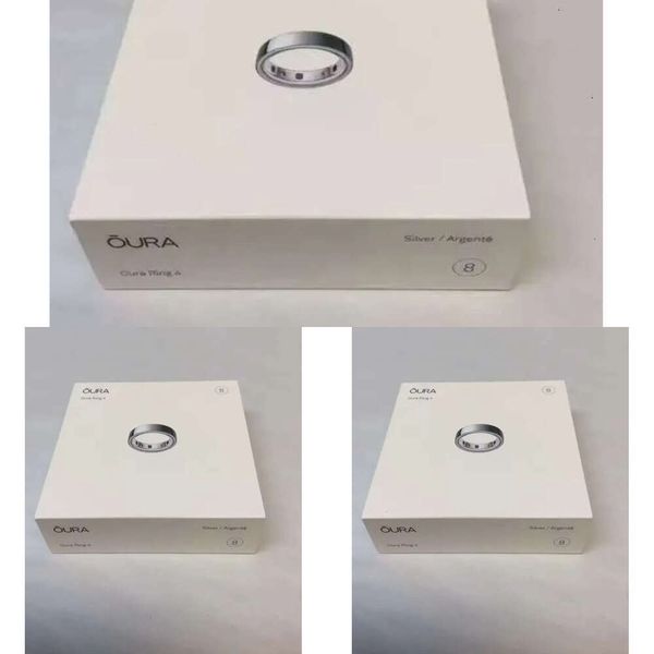 

TOP Oura Smart Ring 4th Generation Black/Sier/Invisible/Brushed Sier/Gold/Rose Gold Size 4 to 40