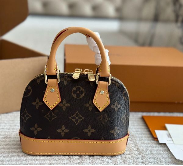 

Designer bag luxury bag high-quality tote bag shoulder bag crossbody bag fashionable shell bag double zipper practical for commuting., #3