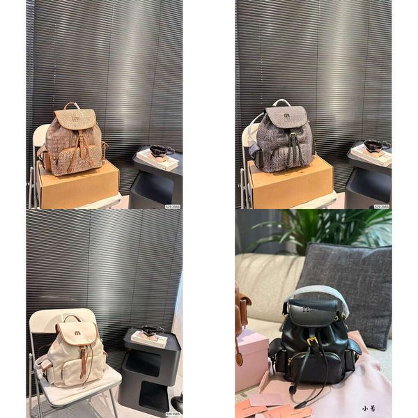 

Brand designer all-black women's, daily bag, backpack backpack bags straps, schoolbag, shoulder bag backpacks, #13size: 18*22