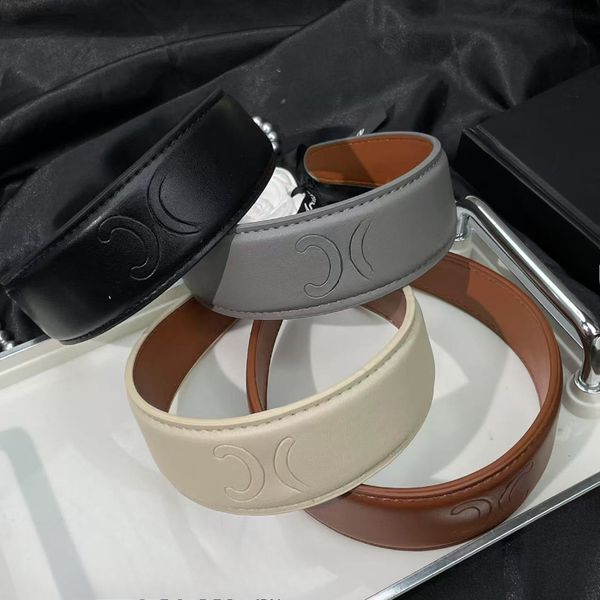 

Women's Headband Hair Accessories with Logo Brand Non-slip Headband Leather Wide-brimmed Headband High-quality Headband