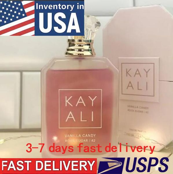 Kayali Perfume 100ml Vanilla 28 Candy Rock Sugar 42 Yum Pistachio Gelato 33 Men Woman Fragrance 3.4oz Long Lasting Smell Designer Brand EDP Neutral Cologne spray