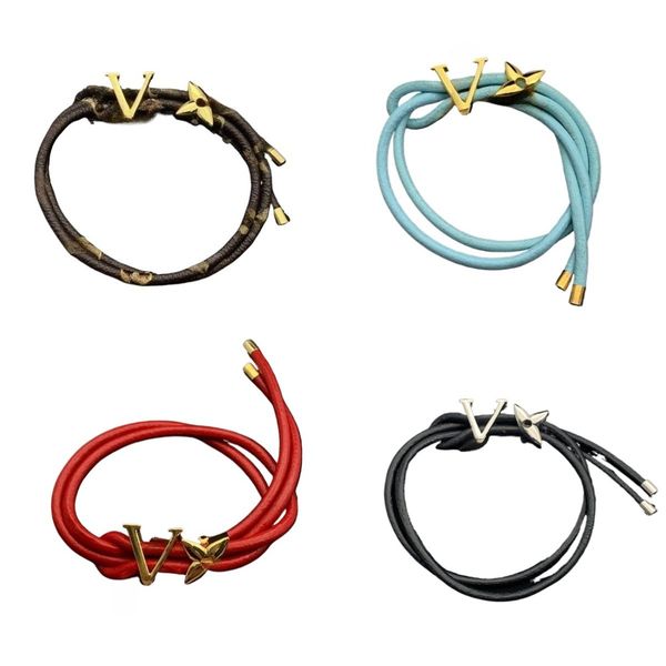 

Luxury Bracelets Classic Printed Leather Bracelets Unisex Designer Letter Charm Bracelets Multiple Styles Available Holiday Gifts