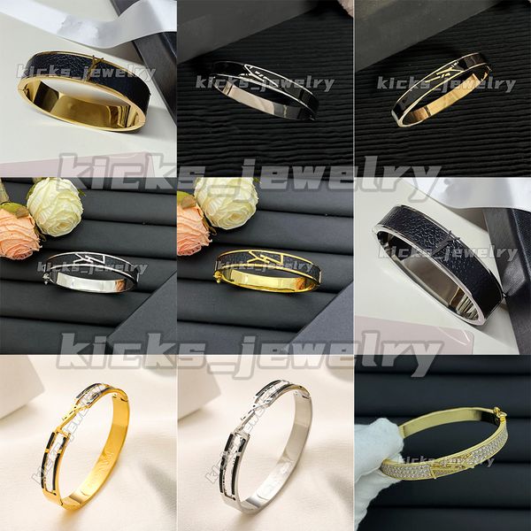 

Fashion classic bracelet designer bracelet luxury letter bracelet suitable for women's bracelet diamond bracelet non-fading bracelet birthday party gift