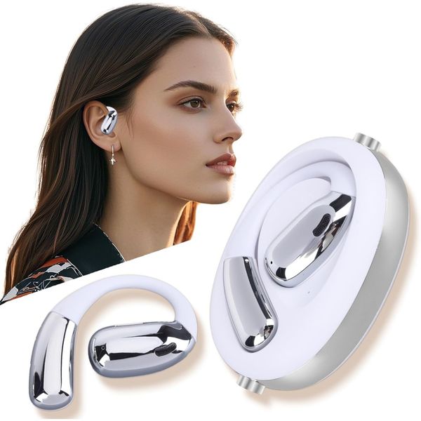 

AI Translation Earbuds Real Time 144 Languages Long-lasting Battery Offline Translator for Travel Business Learning, White