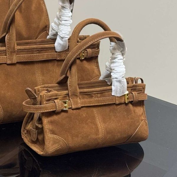 

Top famous brand bags Fashion Shoulder Bas handbag Plaid purse Double letter solid buckle Sheepskin caviar pattern Women's luxury Evening Bags tote bag, Brown 38cm