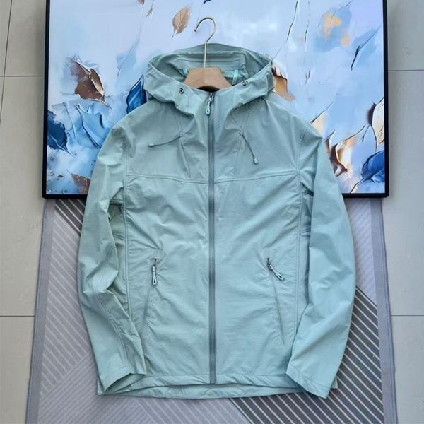 

Men's hooded jacket, unisex jacket, designer coat, embroidered trendy jacket, mountain windproof jacket, waterproof breathable coat, M3